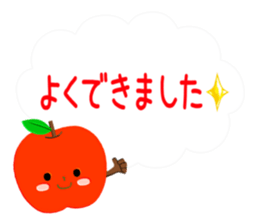 Red & Green Apples !! sticker #14226194