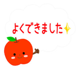 Red & Green Apples !! sticker #14226194