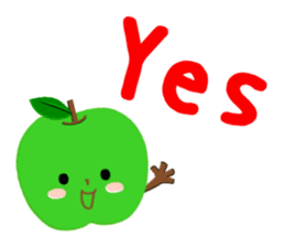 Red & Green Apples !! sticker #14226204