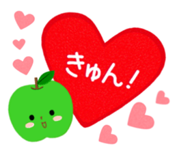 Red & Green Apples !! sticker #14226219