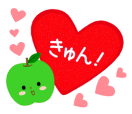 Red & Green Apples !! sticker #14226219