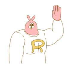 Medium mammal pink8 sticker #14226310