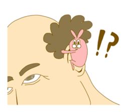 Medium mammal pink8 sticker #14226311