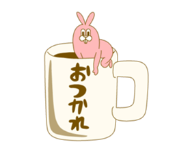 Medium mammal pink8 sticker #14226313