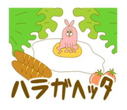 Medium mammal pink8 sticker #14226323