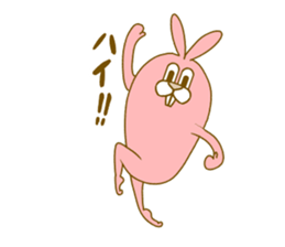 Medium mammal pink8 sticker #14226333