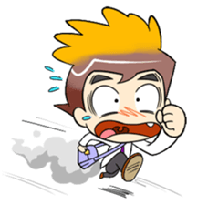 Toon&Suchai workingday Inter sticker #14226591