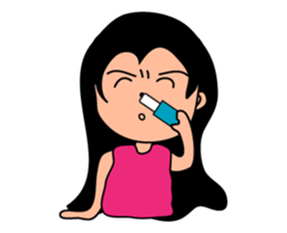 Nu-pee Dukdik I-san sticker #14226792