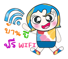 Hi! My name is Nada. ^_^ sticker #14227176