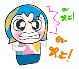 Hi! My name is Nada. ^_^ sticker #14227181