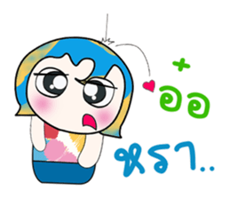 Hi! My name is Nada. ^_^ sticker #14227182