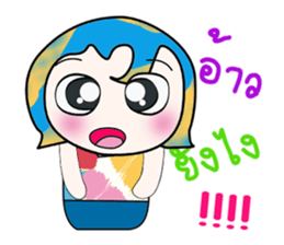 Hi! My name is Nada. ^_^ sticker #14227189