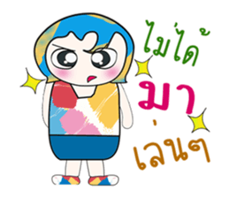 Hi! My name is Nada. ^_^ sticker #14227211