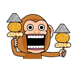 Cymbal monkey/Animated 4 sticker #14227407