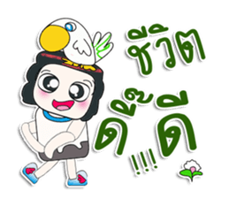 ... Mr. Mayama. Love bird.^_^ sticker #14227859