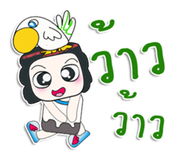 ... Mr. Mayama. Love bird.^_^ sticker #14227887