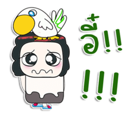 ... Mr. Mayama. Love bird.^_^ sticker #14227892