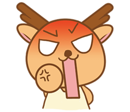 Shiba&deer daily two sticker #14228171