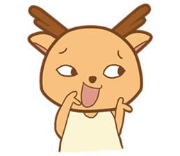 Shiba&deer daily two sticker #14228178