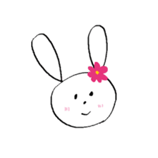 mochi-usa2 (omochi-rabbit) sticker #14228718