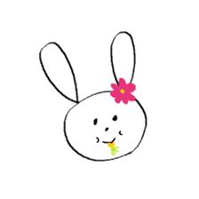 mochi-usa2 (omochi-rabbit) sticker #14228724