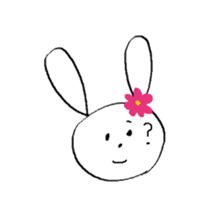 mochi-usa2 (omochi-rabbit) sticker #14228733