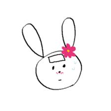 mochi-usa2 (omochi-rabbit) sticker #14228743