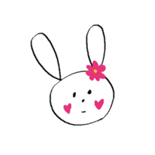mochi-usa2 (omochi-rabbit) sticker #14228749