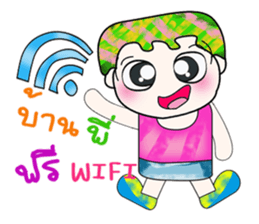 Hello!! My name is Yuki. ^__^!! sticker #14228883