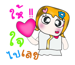 Hello!! My name is Sayuri. ^_^ sticker #14229336