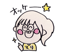 Mari chan sticker sticker #14229365