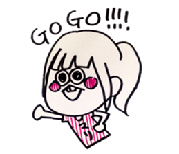 Mari chan sticker sticker #14229366