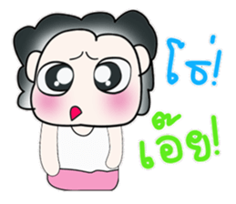 Hello!! My name is Nakamura. ^_^ sticker #14229548