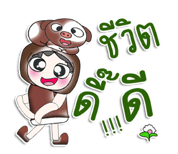 Mr. Takeshi. Love Pig.^^ sticker #14229635