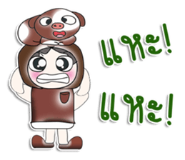 Mr. Takeshi. Love Pig.^^ sticker #14229636