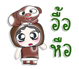 Mr. Takeshi. Love Pig.^^ sticker #14229664