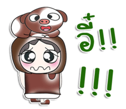 Mr. Takeshi. Love Pig.^^ sticker #14229668