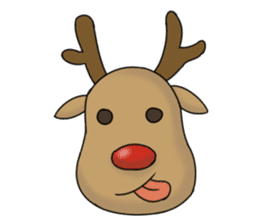 Merry New Year / Happy Christmas sticker #14229863