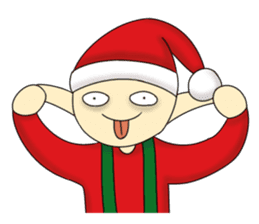 Merry New Year / Happy Christmas sticker #14229876