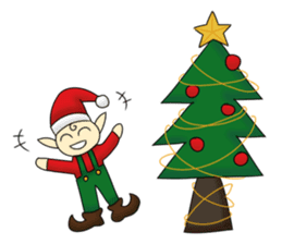 Merry New Year / Happy Christmas sticker #14229877
