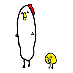 The Rooster with unique personality