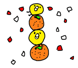 The Rooster with unique personality sticker #14230178