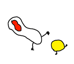 The Rooster with unique personality sticker #14230189