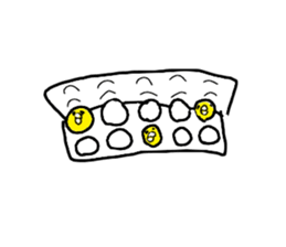 The Rooster with unique personality sticker #14230190