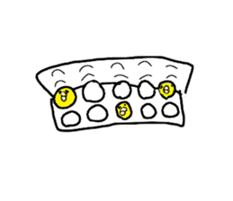 The Rooster with unique personality sticker #14230190