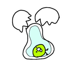 The Rooster with unique personality sticker #14230193