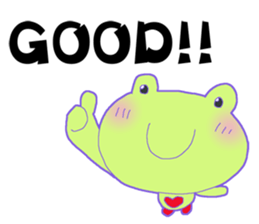 Frog of UUU sticker #14230611