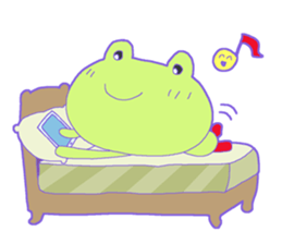 Frog of UUU sticker #14230636
