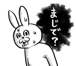 Winter Rabbit Stickers sticker #14230694