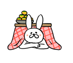 Winter Rabbit Stickers sticker #14230696